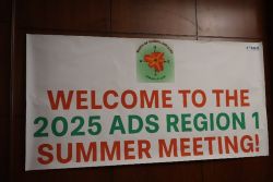 Sign:  welcome to the 2025 ADS Region 1 summer meeting!